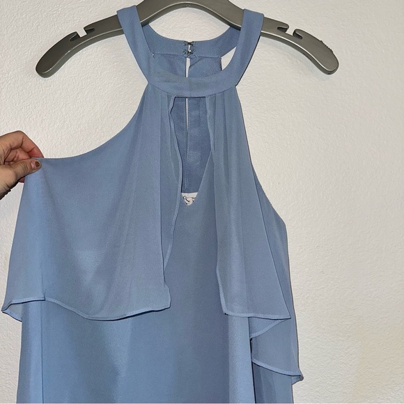 BCBGeneration Blue Bird Shift Sleeveless Women's Dress - Picture 3 of 16